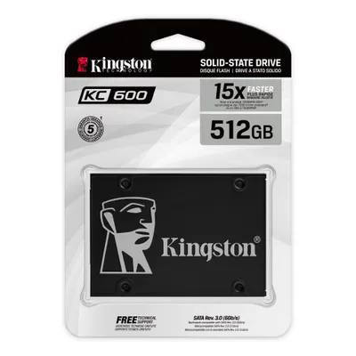 Obrázok produktu pre Kingston Technology 512G SSD KC600 SATA3 2,5"