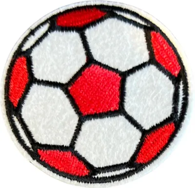 Produktbild von Fußball-Fußball-Emblem-Aufnäher zum Aufbügeln
