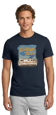 Produktbild von Spreadshirt Breaking Bad Desert Tours New Mexico Männer T-Shirt, 4XL, Navy