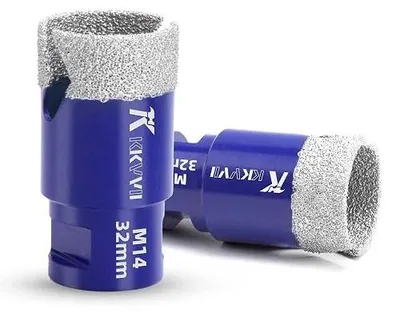 Zdjęcie produktu dla Wiertło diamentowe koronowe 50 mm gwint M14 do gresu ceramiki kamienia