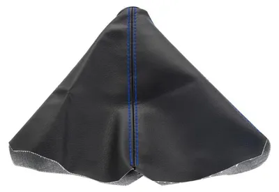 Produktbild von Schalthebelabdeckung Kunstleder Staubschutzhülle Universal Blau