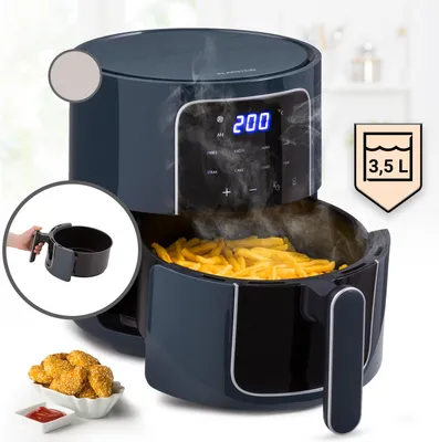 Zdjęcie produktu dla KlarsteinCrisp-Pro, frytkownica beztłuszczowa, 1400 W, 3,5 l, 8 programów, timer