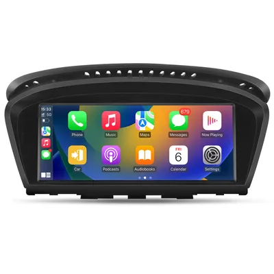 Zdjęcie produktu dla 8.8''Do BMW serii 5 E64 E90 E91 E92 2004-2008 Radio samochodowe Android13 6+128G WIFI AI głos SWC WIFI DSP bezprzewodowe CarPlay DAB+