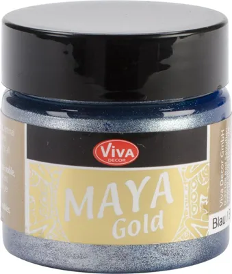 Produktbild von ViVA DECOR Maya Gold 45 ml blau