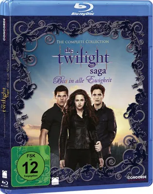 Obrázok produktu pre The Twilight Saga - Bis(S) in alle Ewigkeit. The Complete Collection. Blue-ray
