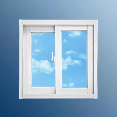 Image de Fenêtre coulissante en aluminium, dimensions 78,7 x 71,1 cm, avec vitre trempée blanche et système de ventilation pour une circulation d'air optimale, idéale pour les caves et les espaces extérieurs