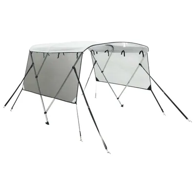 Obrázek produktu pro vidaXL Bimini-Top se 3 příďemi a bočními panely ze síťoviny 183x(154-167)x137 cm