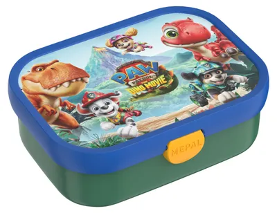 Productafbeelding van Campus bento lunchbox met vorkje - PAW Patrol Dino