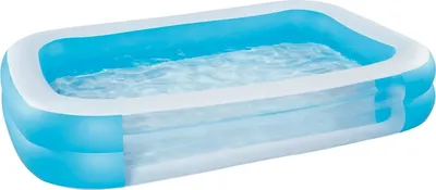 Produktbild von Planschbecken Family Pool 262x175x50cm Sichtfenster Garten Pool Kinderpool