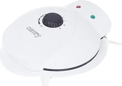 Produktbild von Camry | Waffeleisen | CR 3022 | 1000 W | Teigkapazität: 5 | Herzform | Weiß