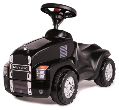 Produktbild von Rolly Toys Rutschauto Mack schwarz - cooler Minitruck für Kinder
