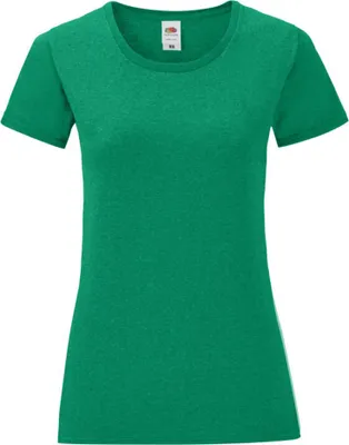 Immagine prodotto di Fruit of the Loom - Maglietta "Iconic" da donna BC4799 (2XL) (verde)