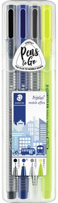 Immagine prodotto di STAEDTLER® 34 SB4 Set da scrittura triplus mobile office