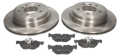 Produktbild von MAPCO Bremsenset Hinten Bremsscheiben Beläge Satz für BMW 3 Touring (E91) 300mm