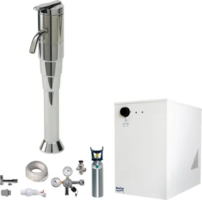 Immagine prodotto di Unità acqua da tavolo BieTal® BT-30U Colonna di raffreddamento G68 e 2KG CO2