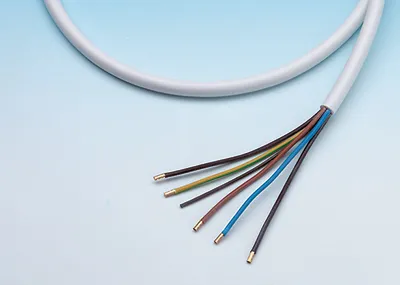 Produktbild von Naber Anschlusskabel 2, 5 x 2,5 mm², 2000 mm - Montagematerial