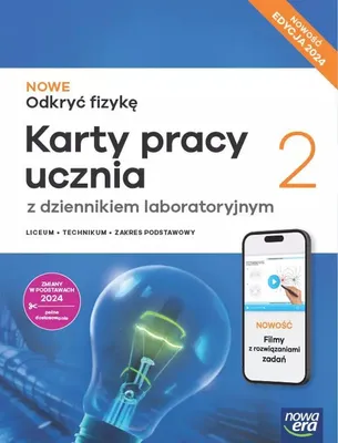 Image de WSiP NOWE Odkryć fizykę 2. Karty pracy. Nowa Edycja, Edukacyjny, Polski, Broszurowa okładka, 128 stron(y)