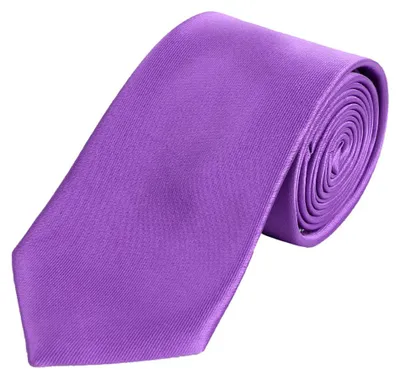 Produktbild von DonDon Herren Krawatte 7 cm klassische Business Krawatte - Flieder Violett