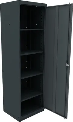 Produktbild von Standschrank 1 Tür 53x62x202cm Zylinderschloss Schrank Einzelschrank