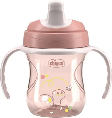 Obrázek produktu pro CHICCO Hrneček Training s držadly pink, 6m+