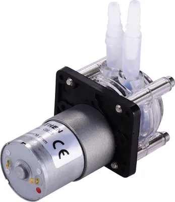 Obrázek produktu pro GROTHEN DC 24V peristaltická pumpa se silikonovou hadicí Vysokoprůtoková pumpa na vodní kapaliny Dávkovací vakuová pumpa Samonasávací ochrana proti korozi Nastavitelný průtok pro kutily Akvarijní laboratoř Chemická analýza Dávkování přísad Plochá obrazovka