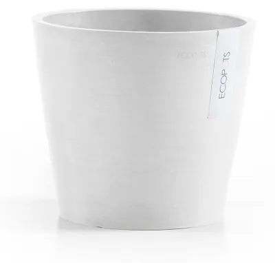 Produktbild von Ecopots Amsterdam, Weiß, Kunststoff, 20 cm, 175 mm, 700 g, 1 Stück(e)