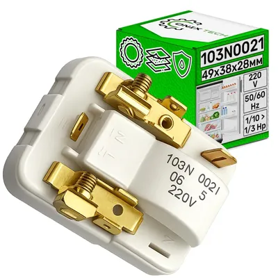 Image de Relais de protection moteur pour compresseur - Pièce de rechange pour réfrigérateur - 103N0021