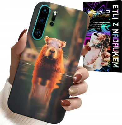 Zdjęcie produktu dla Etui Do Huawei P30 Pro - Słodka Kapibara, Capibara, Wiele Wzorów