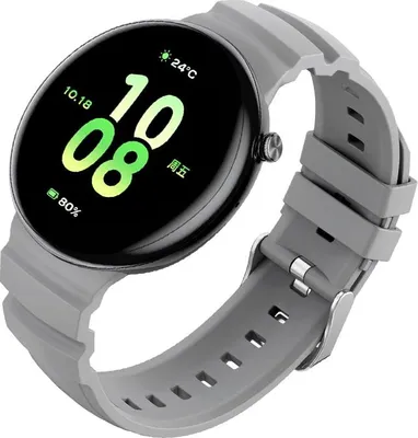 Image de INF Bracelet en silicone pour Honor Watch FIT - Confort et Flexibilité Gris