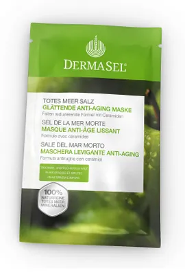 Immagine prodotto di DERMASEL Maschera levigante anti-età ai minerali del Mar Morto, 12 ml maschera viso