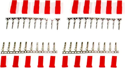 Produktbild von 10 Paar JST / BEC Stecker + Buchse zum crimpen (20 Stück)