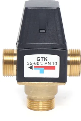 Image de vanne mélangeuse thermostatique d'eau chaude et froide 3 voies DN20 Vanne d'ébouillantage domestique