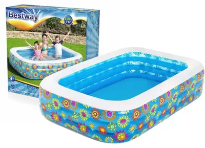 Produktbild von Aufblasbare Poolblumen 229 x 152 x 56 cm Bestway 54120