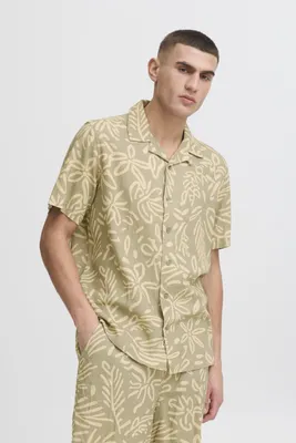Produktbild von !SOLID SDPAIMAN Herren Leinenhemd Hemd Kurzarmhemd Leinenmix relaxed fit