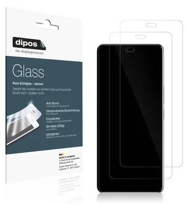 Obrázok produktu pre 2x ochranná fólia pre Honor 100 Pro - Anti-Shock 9H fólia dipos Glass plastové sklo