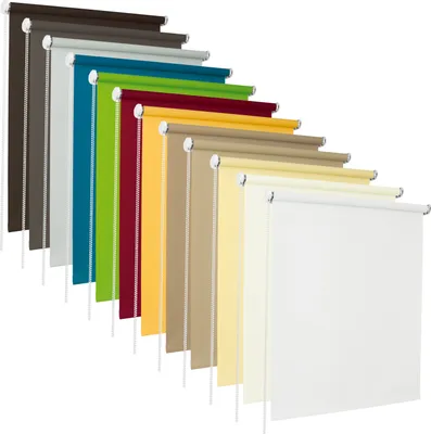 Produktbild von TEXMAXX Lichtdurchlässige Rollos für Fenster mit bohren - Tageslicht-Rollo - Fensterrollo - Sonnenschutz - Sichtschutz - inkl. Zubehör