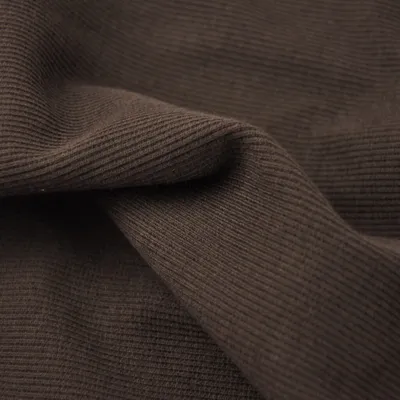 Produktbild von Rippstrickstoff (Bündchen) - braun