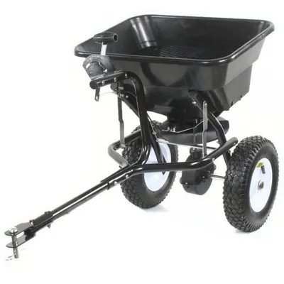 Immagine prodotto di Spandiconcime trainato Turfmaster per fertilizzanti eantigelo 36 kg.