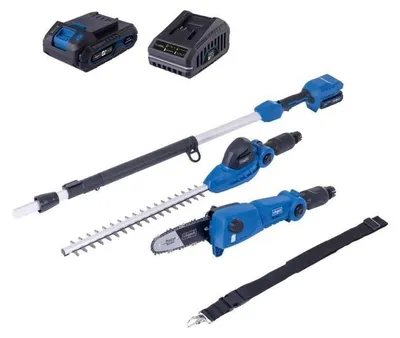 Image de Outil Multifonctions 2 en 1 sans fil SCHEPPACH C-PHTS410-X, Batterie 20 V 2,0 Ah IXES, Chargeur inclus