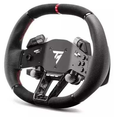 Produktbild von Thrustmaster Hypercar Wheel Add-On Schwarz, Silber USB Steuerrad Analog / Digital PC, PlayStation 4, PlayStation 5, Xbox One, Xbox One S, Xbox One X