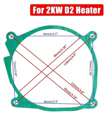 Zdjęcie produktu dla USZCZELKI Webasto CHIŃCZYK 2KW ORAZ EBER 2KW