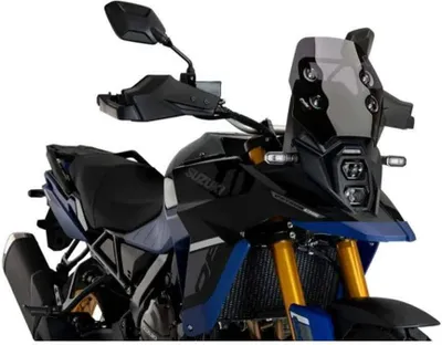Productafbeelding van Sportief windscherm van PUIG, donker gerookt, voor de Suzuki DL V-Strom