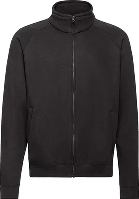 Produktbild von Fruit of the Loom 62-230-0 | Classic Sweat Jacket - Farbe: Black - Größe: S