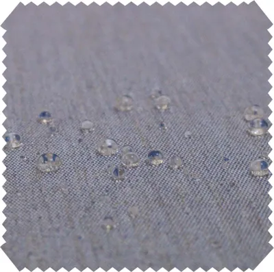 Produktbild von novely® ARAGON Wasserabweisend - Premium Acryl Outdoor-Stoff Polsterstoff in Baumwoll-Optik für Gartenmöbel Meterware 1lfm - Farbe: 30-LI Blau