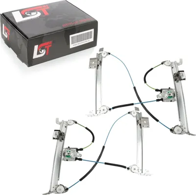 Produktbild von 2x Elektrischer Fensterheber vorne links rechts für Renault Megane II 2 Cabrio