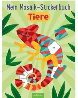 Produktbild von Mein Mosaik-Stickerbuch - Tiere