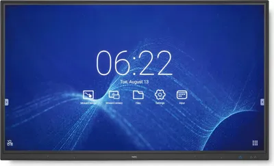 Produktbild von NEC CB751Q Interaktiver Flachbildschirm 190,5 cm (75") LED 350 cd/m² 4K Ultra HD Schwarz Touchscreen 12/7
