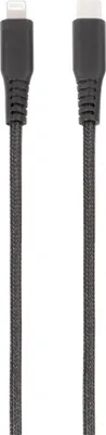 Produktbild von Longlife Lightning USB-Type-C Verbindung, 1,5 m schwarz (62228)