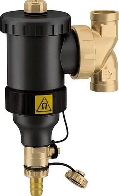 Produktbild von Caleffi Schlammabscheider m. Magnet, Magnetitabscheider, Magnetfilter DN20-DN25 : DN25 - 1" IG