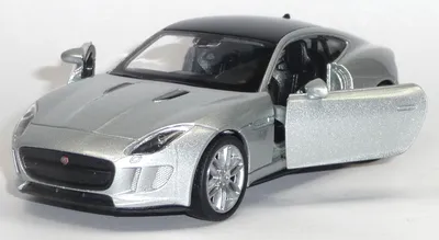 Produktbild von Jaguar F-Type Coupé silber metallic Sammlermodell ca. 11,5 cm